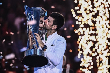 Фотография к новости: Джокович в шестой раз победил на итоговом турнире ATP, став самым возрастным чемпионом