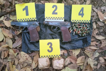 Фотография к новости: Оружие и боеприпасы нашли на улице школьники в Талдыкоргане