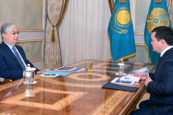 Фотография к новости: Токаев дал ряд поручений акиму Карагандинской области