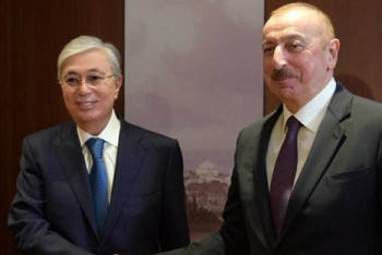 Фотография к новости: Ильхам Алиев поздравил Касым-Жомарта Токаева с победой на выборах