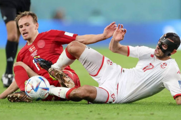 Фотография к новости: Дания и Тунис сыграли первую нулевую ничью на чемпионате мира в Катаре