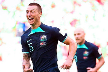 Фотография к новости: Австралия обыграла Тунис на ЧМ-2022 по футболу в Катаре