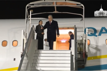 Фотография к новости: Токаев прибыл во Францию с официальным визитом