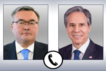 Фотография к новости: Между главой МИД РК и Госсекретарем США состоялся телефонный разговор