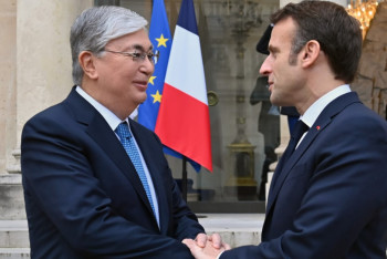 Фотография к новости: Опубликовано совместное заявление по итогам визита Токаева во Францию