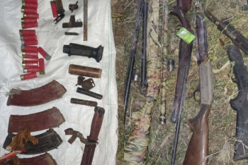 Фотография к новости: Арсенал оружия изъяли у скотокрадов в Жамбылской области