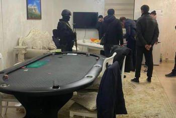 Фотография к новости: Покерный клуб прикрыли полицейские в Актау