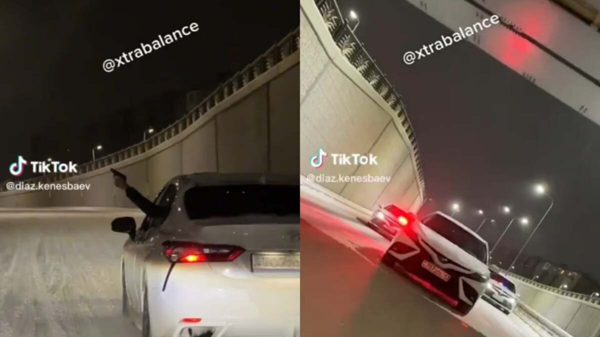 Выстрелил в воздух: группу нарушителей задержали в Шымкенте