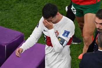 Фотография к новости: Роналду разрыдался после вылета с ЧМ-2022