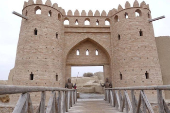 Фотография к новости: Завершилась реставрация древнего городища Отырар