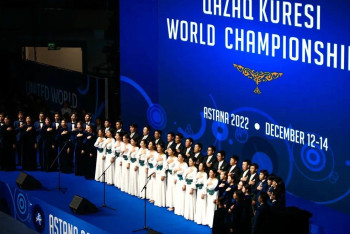 Чемпионат мира по казахской национальной борьбе стартовал в Астане