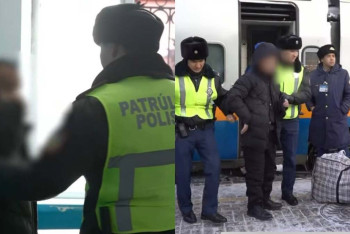 Фотография к новости: Почти тысячу пассажиров сняли с поездов за нарушения с начала года