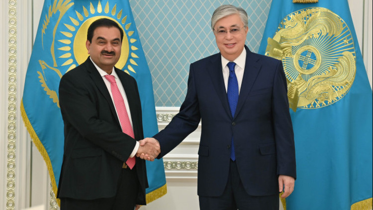 Глава государства принял в Астане индийского миллиардера Гаутама Адани