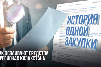 Фотография к новости: История одной закупки: как осваивают средства в регионах Казахстана