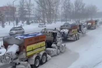 Фотография к новости: Рекордный снегопад в Усть-Каменогорске