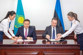 Фотография к новости: Казахстан и Эстония договорились о совместной борьбе с незаконной миграцией