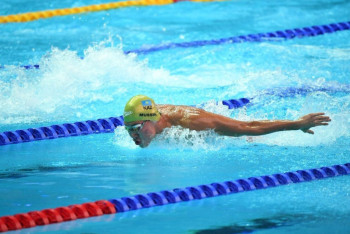 Фотография к новости: Адильбек Мусин вырвался в полуфинал чемпионата мира по плаванию на короткой воде