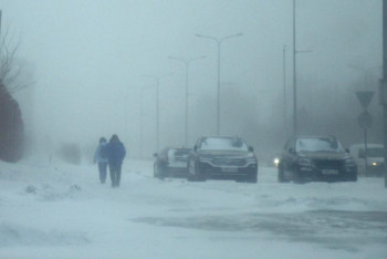 Фотография к новости: Штормовое предупреждение объявлено в четырёх регионах Казахстана
