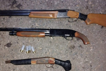 Фотография к новости: Два обреза и винчестер изъяли у жителя Кентау