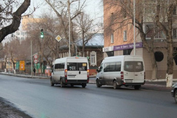 Фотография к новости: Водители маршруток устроили акцию протеста в Павлодаре