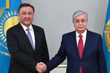 Фотография к новости: Президент принял генерального секретаря Организации тюркских государств