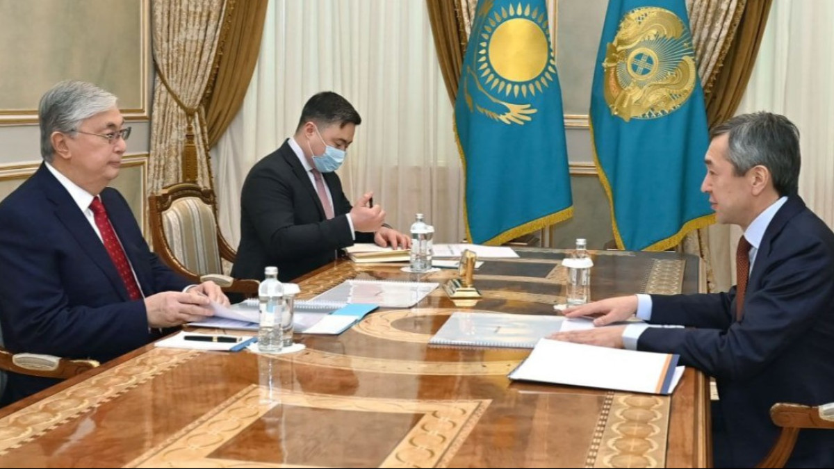 Раимбек Баталов проинформировал главу государства о трансформации НПП