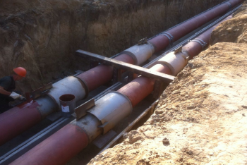 Фотография к новости: 30 жилых домов, школа и аэропорт в Костанае остались без тепла из-за порыва на теплосети