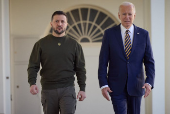 Встреча Зеленского с Байденом проходит в Белом доме