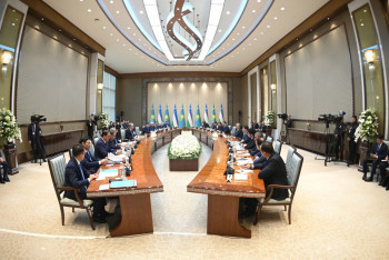 Фотография к новости: Токаев и Мирзиёев договорились о создании Высшего Межгосударственного Совета