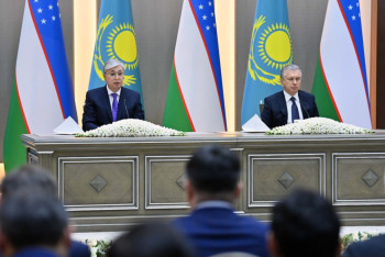 Фотография к новости: Президенты Казахстана и Узбекистана сделали совместное заявление