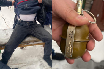 Мужчину с гранатой обезвредили полицейские в Павлодаре