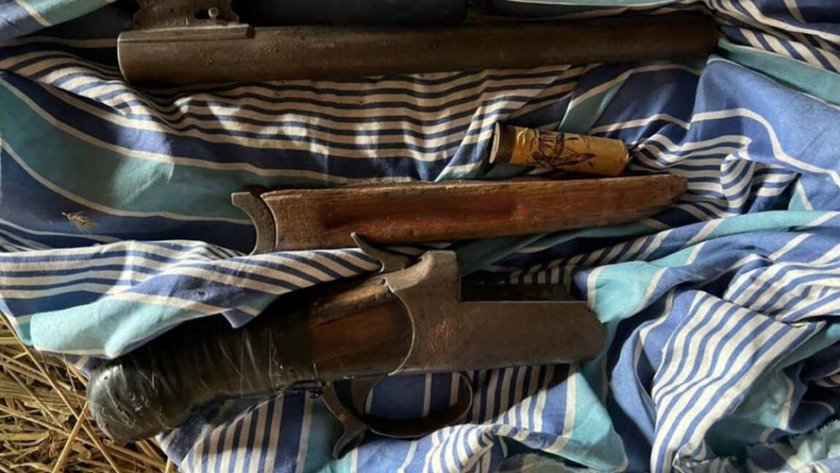 Обрез с патроном изъяли у жителя Кентау