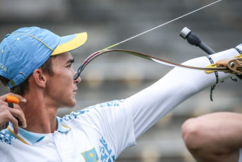 Фотография к новости: Казахстанец стал победителем этапа Кубка Азии по стрельбе из лука