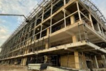 Фотография к новости: Новый терминал аэропорта Шымкента отстаёт от обещанного акимом срока сдачи