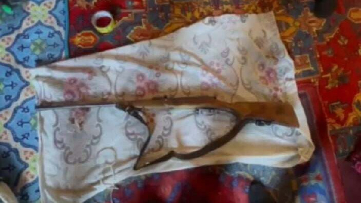 Оружие и патроны изъяли у жителя Кентау