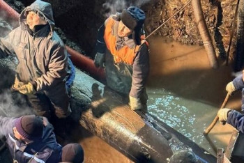 Фотография к новости: В Экибастузе снова произошла коммунальная авария