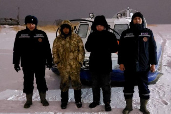 Фотография к новости: Заблудившихся рыбаков и пастуха искали карагандинские спасатели в новогоднюю ночь