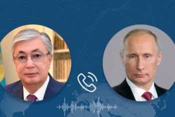 Фотография к новости: Токаев и Путин обсудили вопросы сотрудничества в нефтегазовой сфере