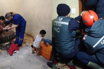 Фотография к новости: 5-летний мальчик в Семее спас младших братьев и себя, вызвав пожарных