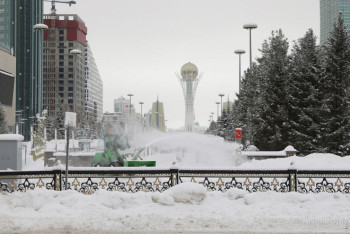 Фотография к новости: Как выглядит зимняя Астана. Фоторепортаж