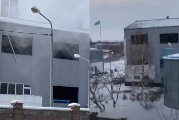 Фотография к новости: Взрыв произошёл в котельной в Талдыкоргане