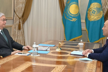 Фотография к новости: Президент принял акима Актюбинской области Ералы Тугжанова