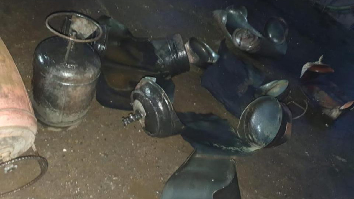 Газ взорвался на СТО в Актау, погиб человек