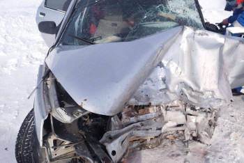 Фотография к новости: Жуткое ДТП на трассе в области Абай: погибли два человека