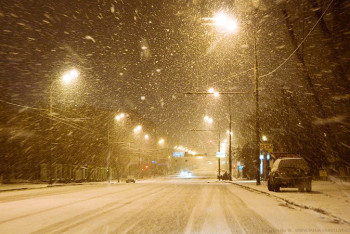 Фотография к новости: Штормовое предупреждение: на севере страны ожидается сильная метель