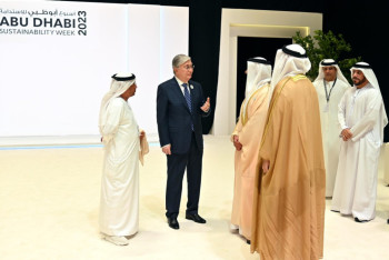 Фотография к новости: Токаев принял участие в открытии саммита "Неделя устойчивого развития Абу-Даби"