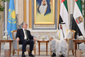 Фотография к новости: Президент ОАЭ принял приглашение Токаева посетить Казахстан