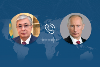 Фотография к новости: Токаев провёл телефонные переговоры с Путиным