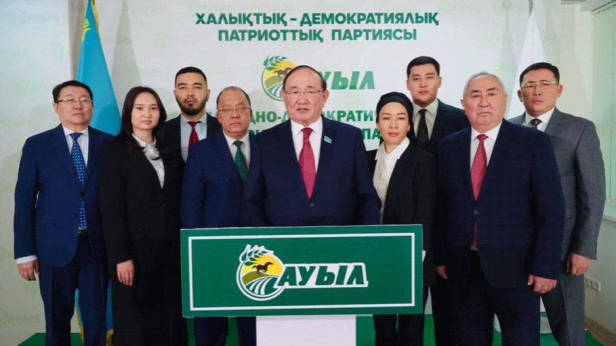 facebook партии "Ауыл"