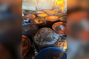 Фотография к новости: Кражу 10 тонн дизельного масла предотвратили полицейские Улытауской области